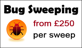 Bug Sweeping Cost in Cheadle